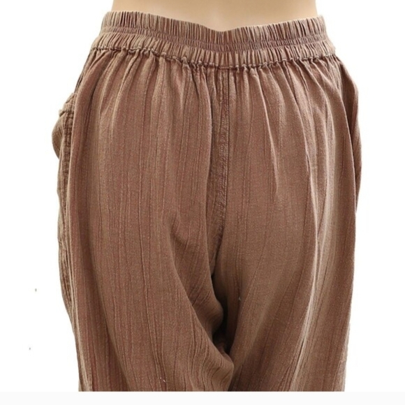 Free People Gianna Ruched Gaucho Pants - S - Picture 4 of 7